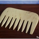 PETTINE AFRO IN LEGNO